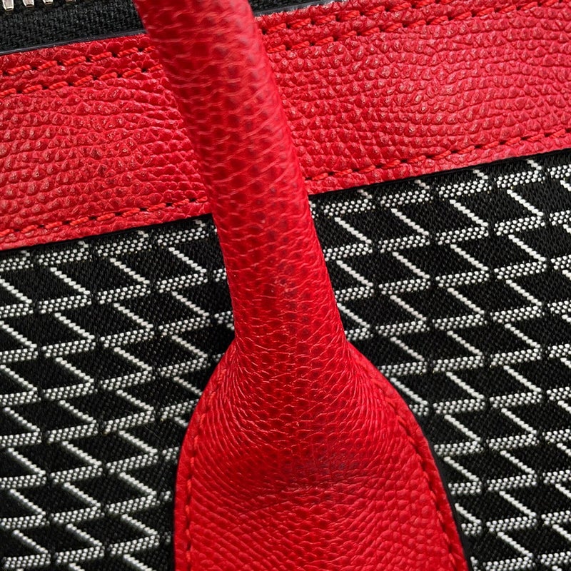 ヴァレクストラ ボストンバッグ K-VAL マイロゴ キャンバス レザー Valextra 2way