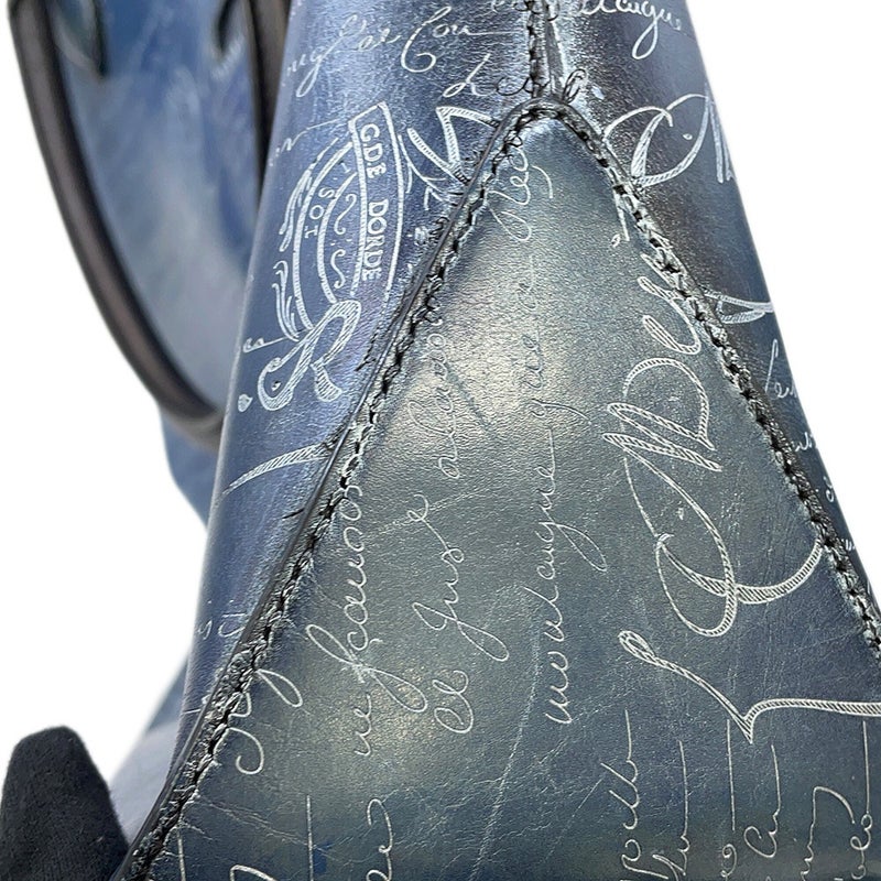 ベルルッティ トートバッグ トゥジュール バーティカル プラチナパティーヌ Berluti