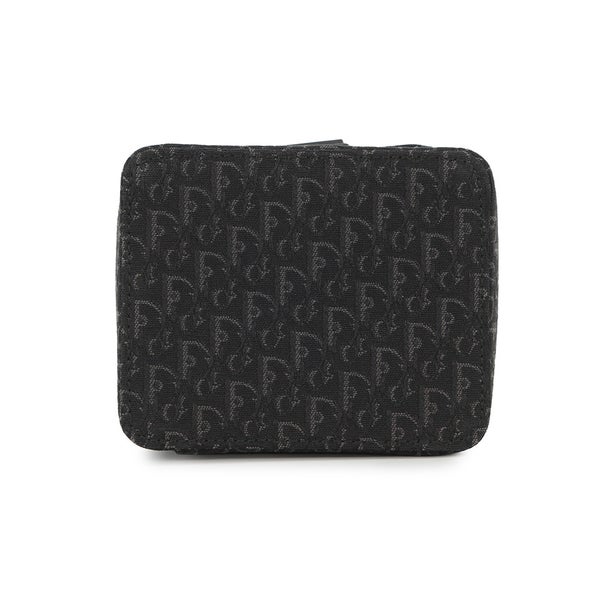 ディオール ハンドバッグ オブリーク ストリートシック バニティバッグ キャンバス ABB2496 Christian Dior トロッター 黒