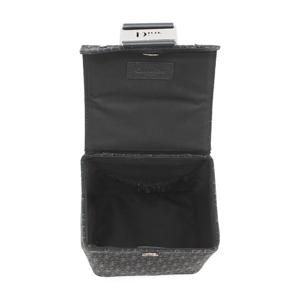 ディオール ハンドバッグ オブリーク ストリートシック バニティバッグ キャンバス ABB2496 Christian Dior トロッター 黒