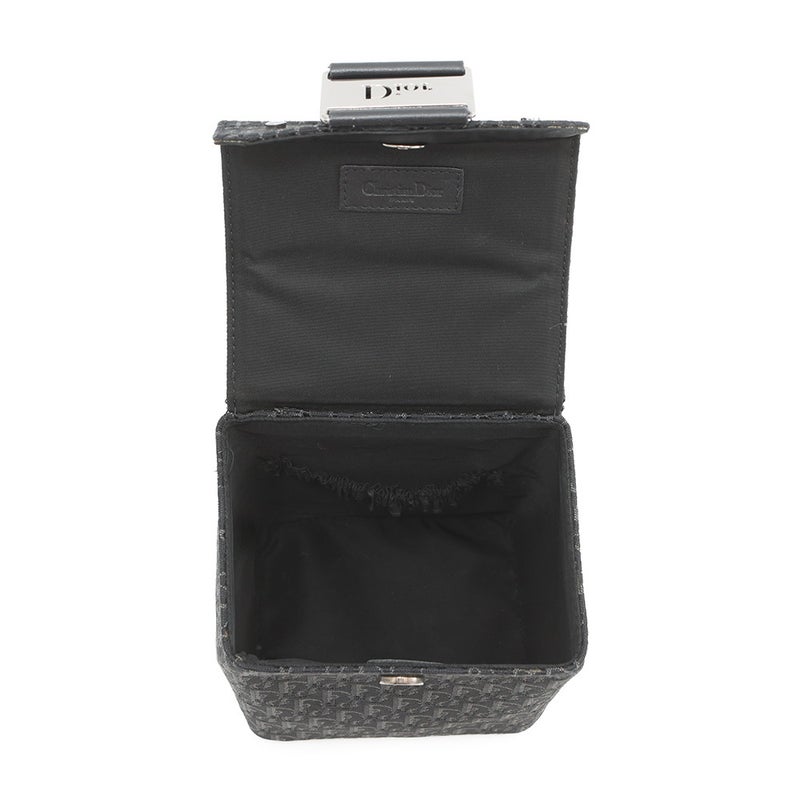 ディオール ハンドバッグ オブリーク ストリートシック バニティバッグ キャンバス ABB2496 Christian Dior トロッター 黒