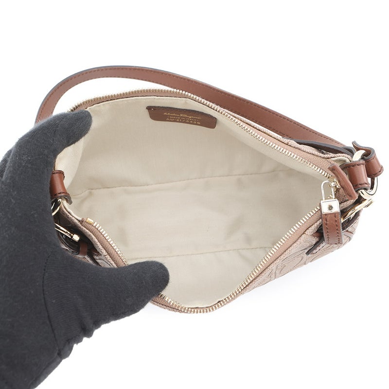 サルヴァトーレ・フェラガモ ハンドバッグ ガンチーニ アクセサリーポーチ 214435 Ferragamo