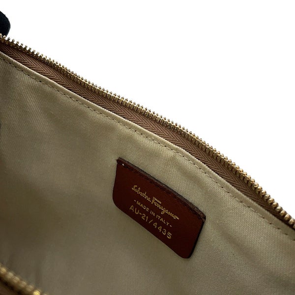 サルヴァトーレ・フェラガモ ハンドバッグ ガンチーニ アクセサリーポーチ 214435 Ferragamo