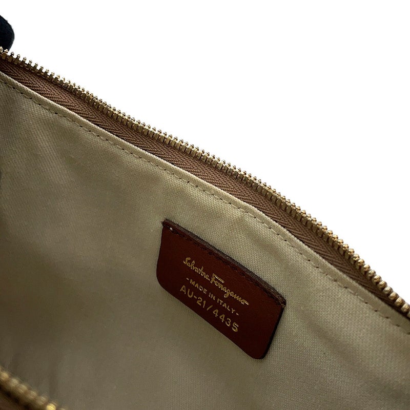 サルヴァトーレ・フェラガモ ハンドバッグ ガンチーニ アクセサリーポーチ 214435 Ferragamo