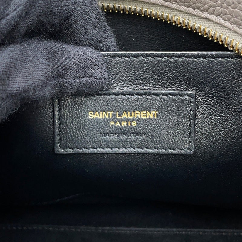サンローランパリ ハンドバッグ ダッフルロック レザー 655008 SAINT LAURENT PARIS 2way