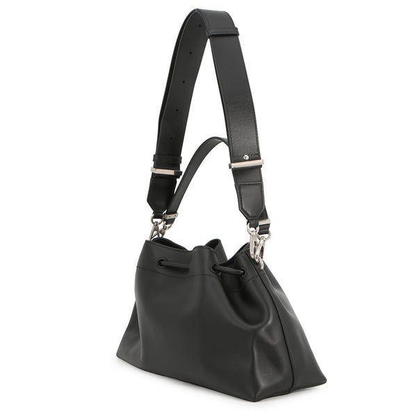 ジミーチュウ ハンドバッグ シンチ ミディアム カーフレザー BONBONBCKTEWHUT JIMMY CHOO 2way 黒