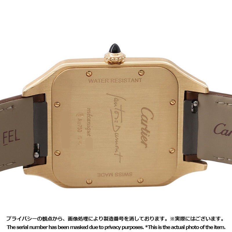 カルティエ サントス デュモン XL WGSA0111 Cartier 腕時計 ゴールド文字盤