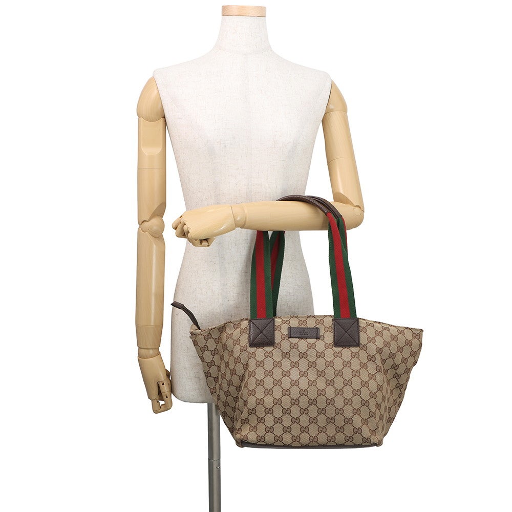 グッチ トートバッグ GGキャンバス シェリーライン 131230 GUCCI