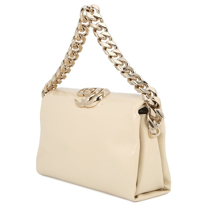 グッチ ショルダーバッグ ダブルG チェーンショルダーバッグ パテント エナメル 795902 GUCCI バッグ