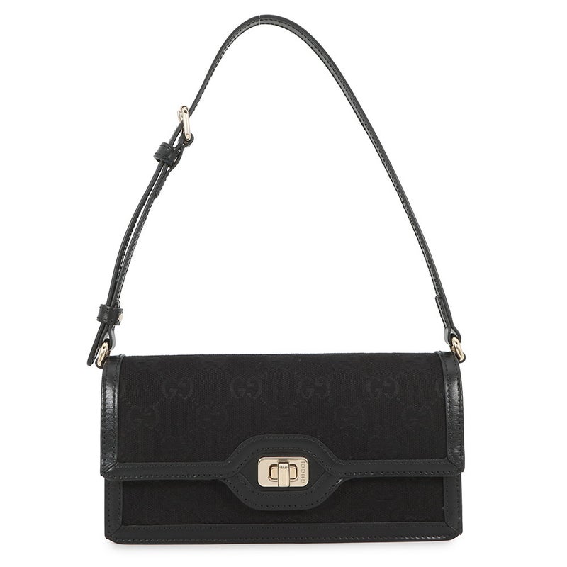 グッチ ハンドバッグ ルーチェ ミニ GGキャンバス レザー 790038 GUCCI バッグ 黒