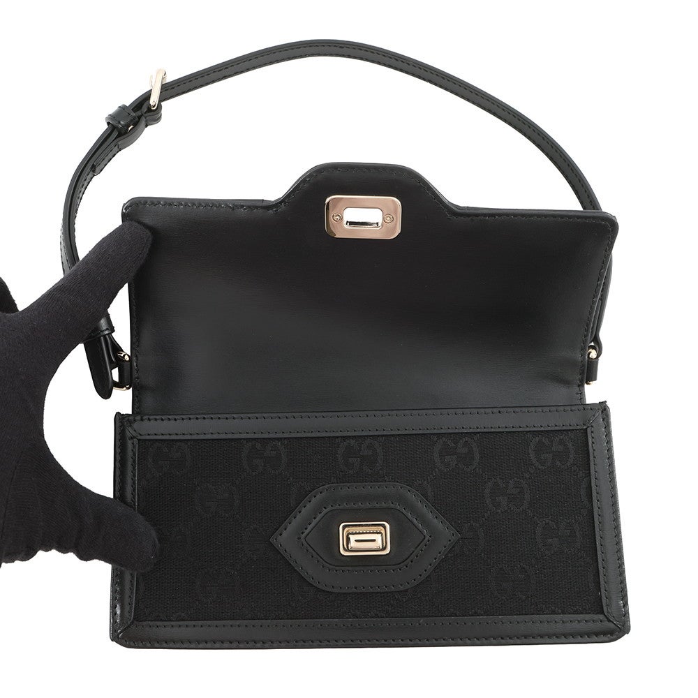 グッチ ハンドバッグ ルーチェ ミニ GGキャンバス レザー 790038 GUCCI