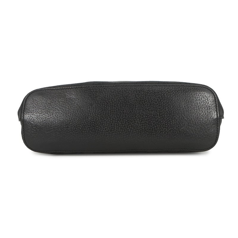 グッチ ショルダーバッグ GGキャンバス レザー 115003 GUCCI ワンショルダー 黒