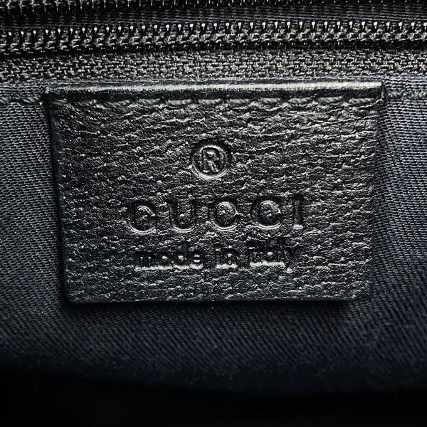グッチ ショルダーバッグ GGキャンバス レザー 115003 GUCCI ワンショルダー 黒