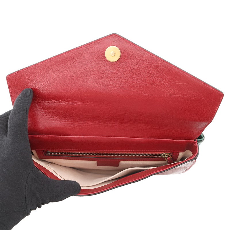 グッチ ショルダーバッグ タイガーヘッド ダブルフェイス パイソン型押しレザー 524822 GUCCI バッグ