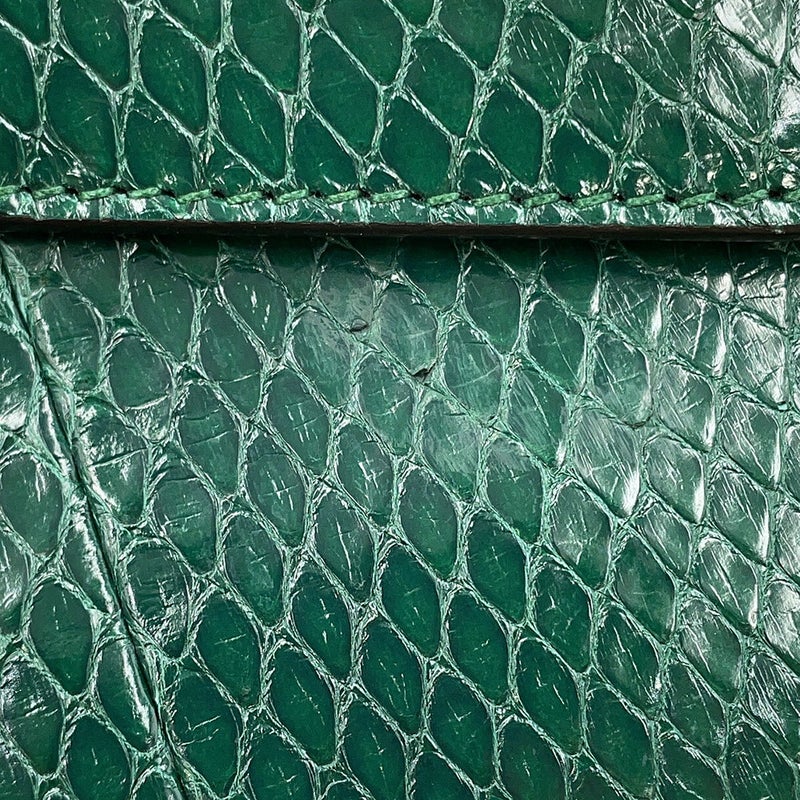 グッチ ショルダーバッグ タイガーヘッド ダブルフェイス パイソン型押しレザー 524822 GUCCI バッグ