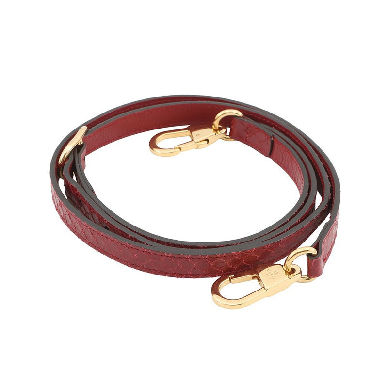 グッチ ショルダーバッグ タイガーヘッド ダブルフェイス パイソン型押しレザー 524822 GUCCI バッグ