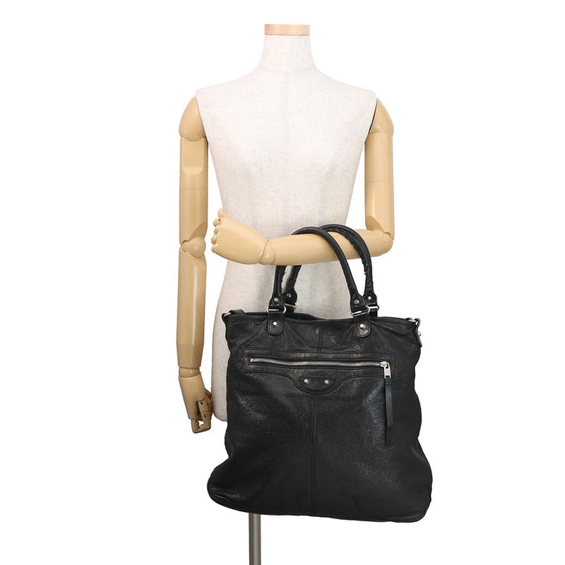 バレンシアガ トートバッグ SMART スマート 340133 BALENCIAGA ２ｗayショルダーバッグ 黒