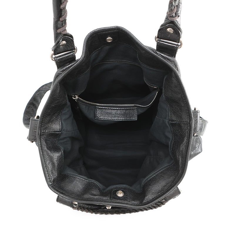 バレンシアガ トートバッグ SMART スマート 340133 BALENCIAGA ２ｗayショルダーバッグ 黒