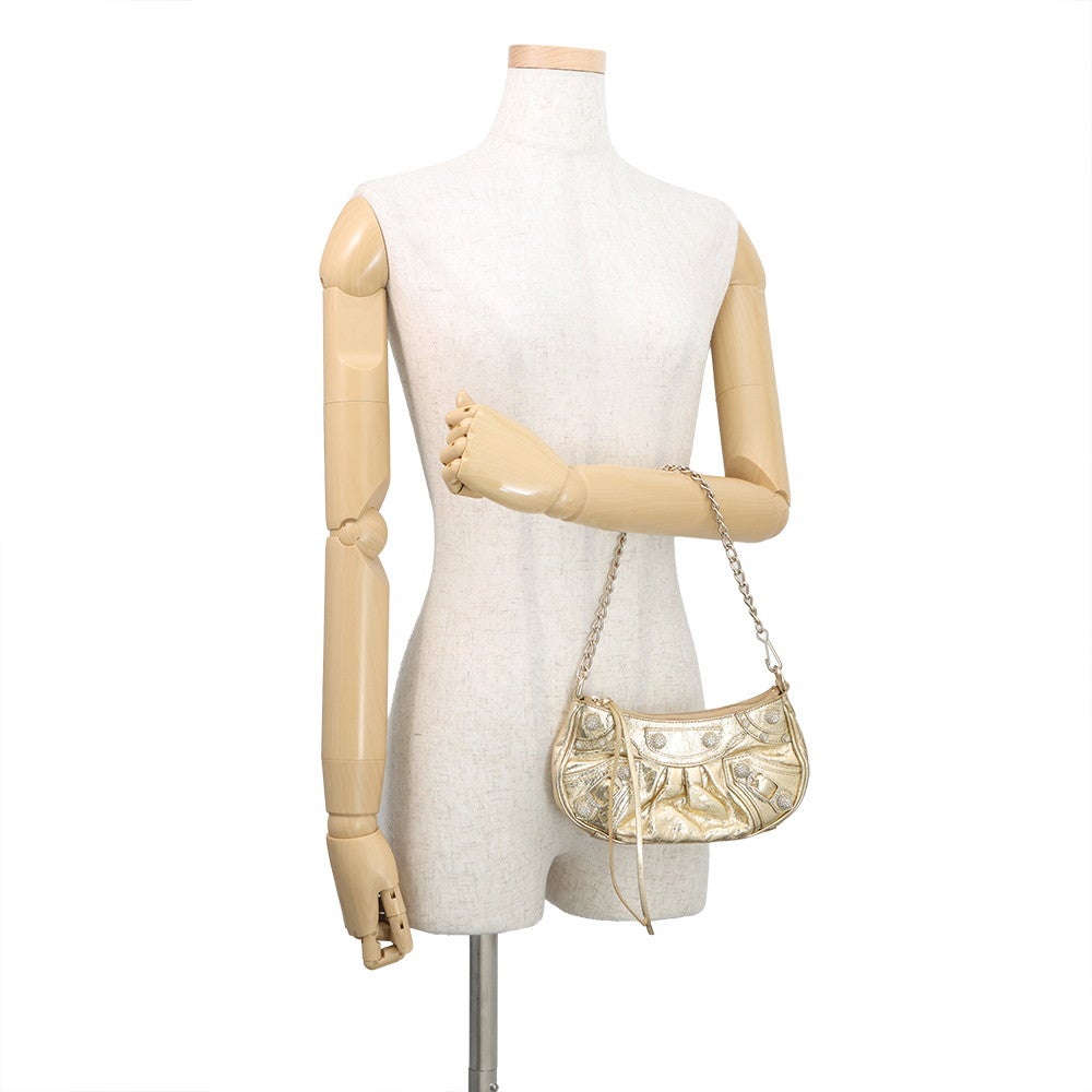 バレンシアガ ショルダーバッグ ルカゴール ミニ デニム 695814 BALENCIAGA 2way バレンシアガ ショルダーバッグ ルカゴール ミニ デニム 695814