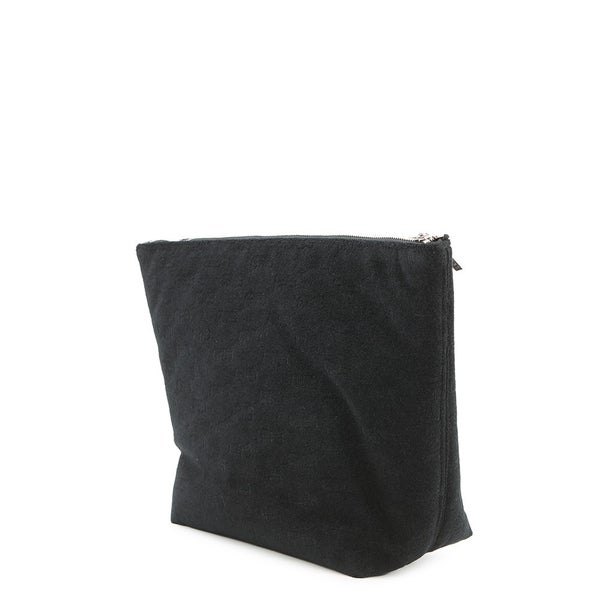 バレンシアガ クラッチバッグ BBモノグラム  パイル 695537 BALENCIAGA ポーチ 黒