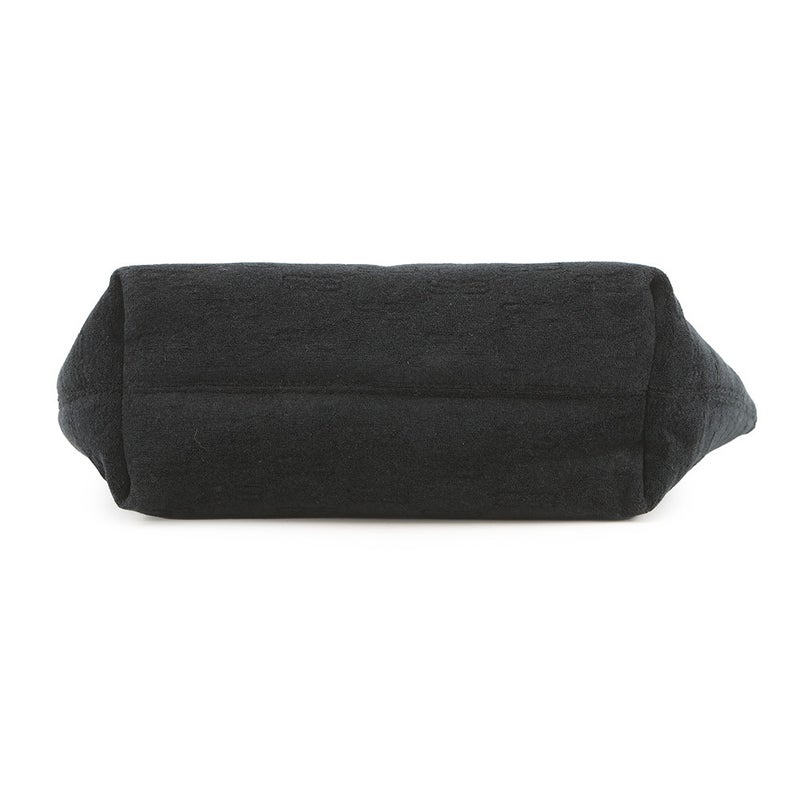 バレンシアガ クラッチバッグ BBモノグラム  パイル 695537 BALENCIAGA ポーチ 黒