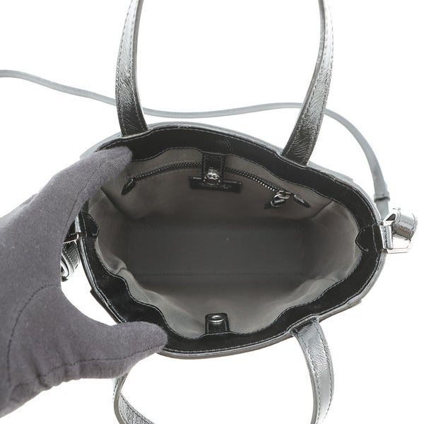 ジミーチュウ ハンドバッグ ペガシ ミニ スターエンボス レザー JIMMY CHOO 2wayバッグ 黒