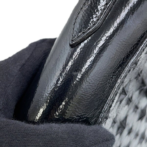 ジミーチュウ ハンドバッグ ペガシ ミニ スターエンボス レザー JIMMY CHOO 2wayバッグ 黒