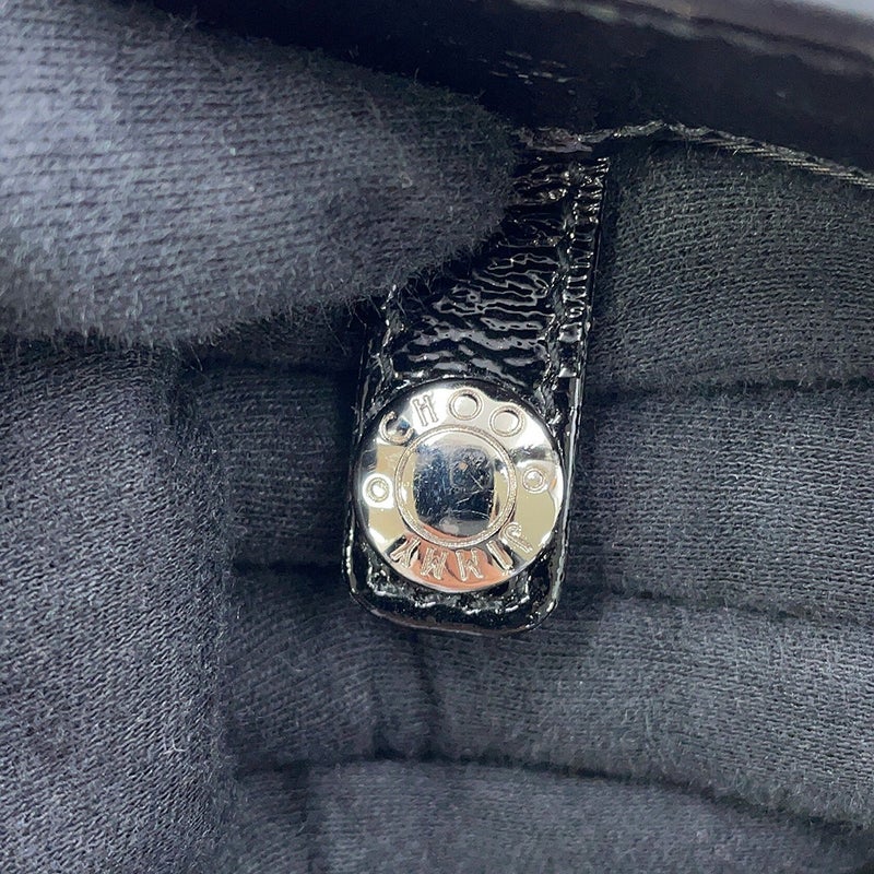 ジミーチュウ ハンドバッグ ペガシ ミニ スターエンボス レザー JIMMY CHOO 2wayバッグ 黒