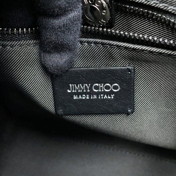ジミーチュウ ハンドバッグ ペガシ ミニ スターエンボス レザー JIMMY CHOO 2wayバッグ 黒
