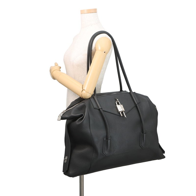 ジバンシー トートバッグ アンティゴナ ロック ソフト レザー BK508DK154 GIVENCHY 黒