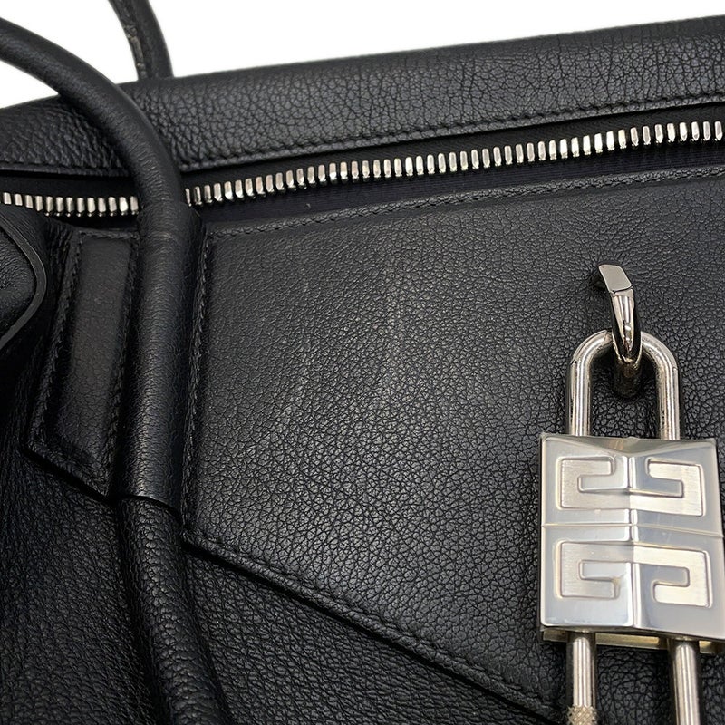 ジバンシー トートバッグ アンティゴナ ロック ソフト レザー BK508DK154 GIVENCHY 黒
