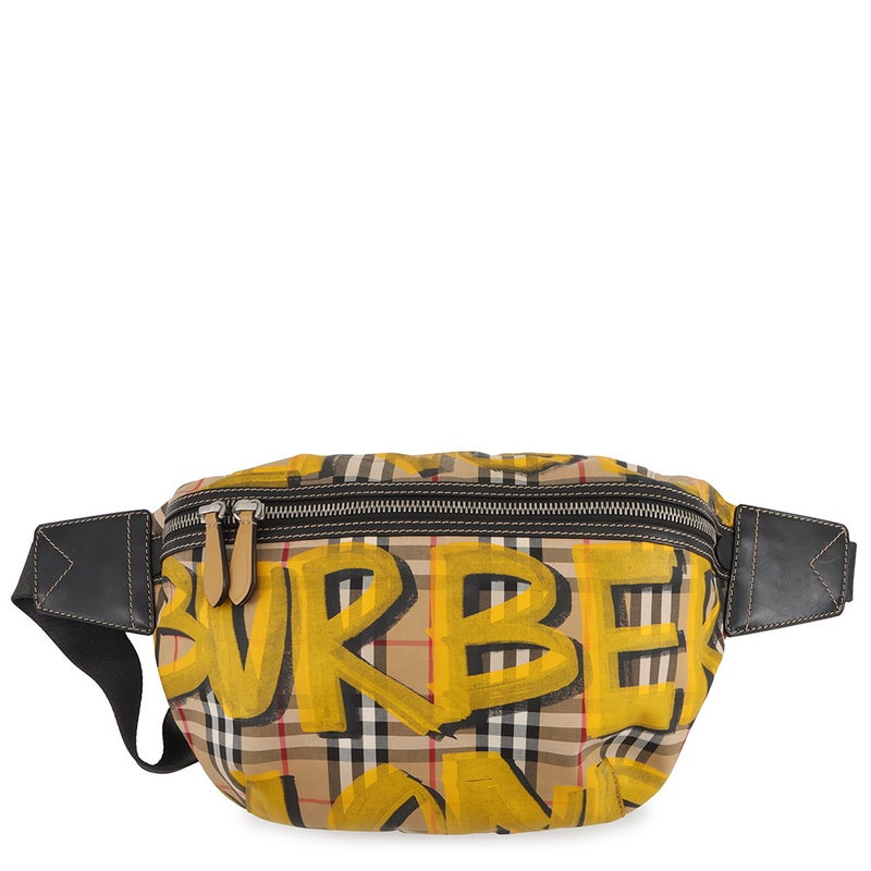 バーバリー ボディバッグ SONNY ラージ ヴィンテージチェック プリント ナイロン 40742141 BURBERRY