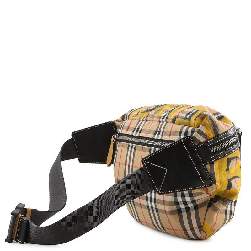 バーバリー ボディバッグ SONNY ラージ ヴィンテージチェック プリント ナイロン 40742141 BURBERRY