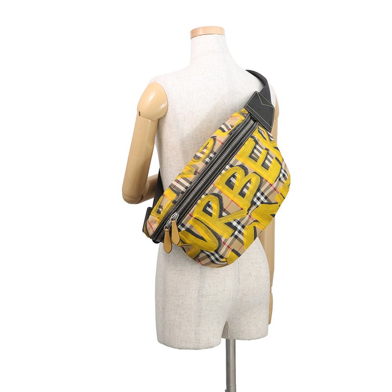 バーバリー ボディバッグ SONNY ラージ ヴィンテージチェック プリント ナイロン 40742141 BURBERRY