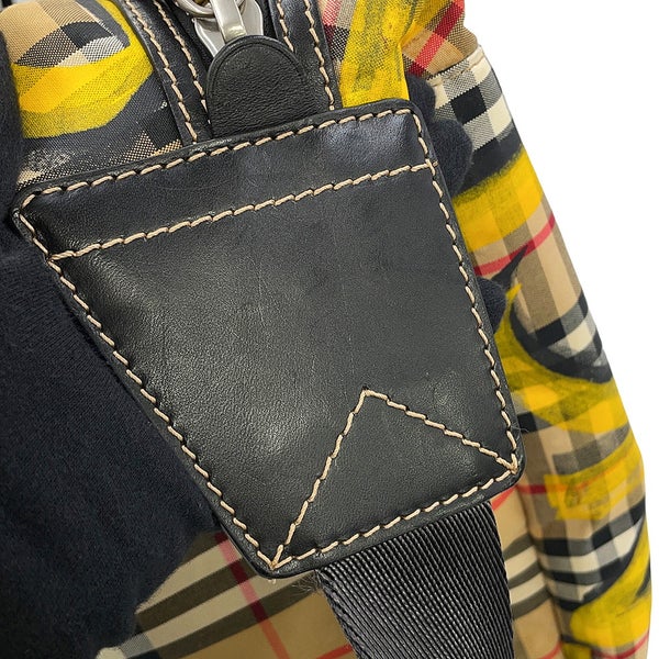 バーバリー ボディバッグ SONNY ラージ ヴィンテージチェック プリント ナイロン 40742141 BURBERRY