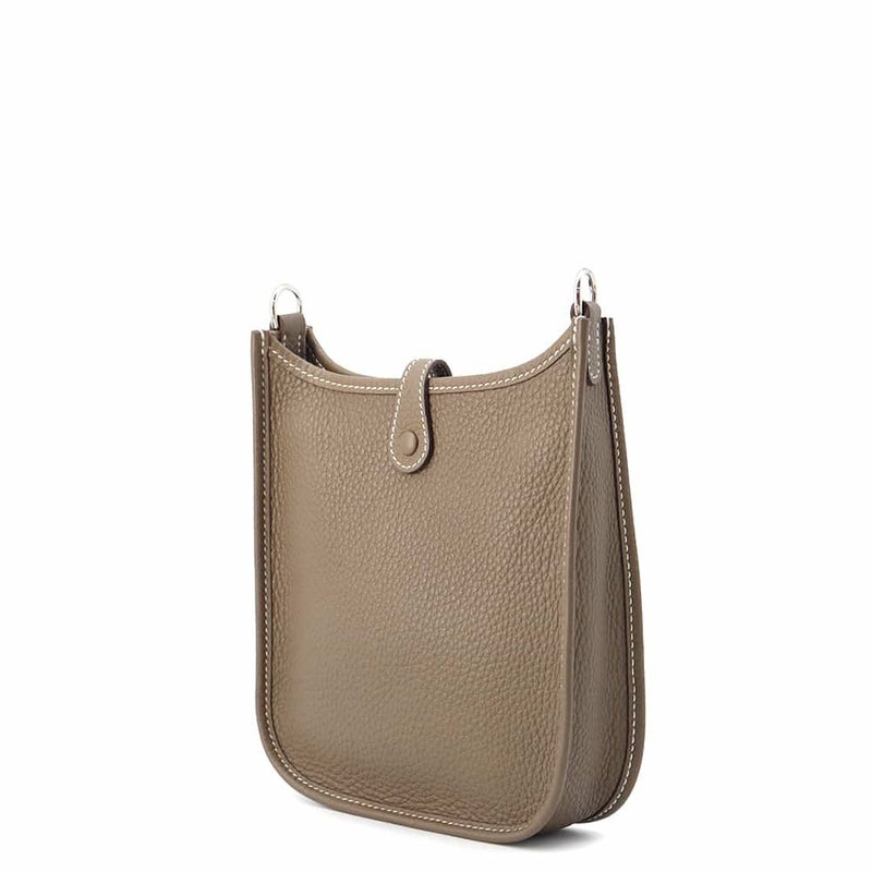 エルメス エブリンTPM アマゾン エトゥープ/ブルーインディゴ/シルバー金具 トリヨンクレマンス U刻印