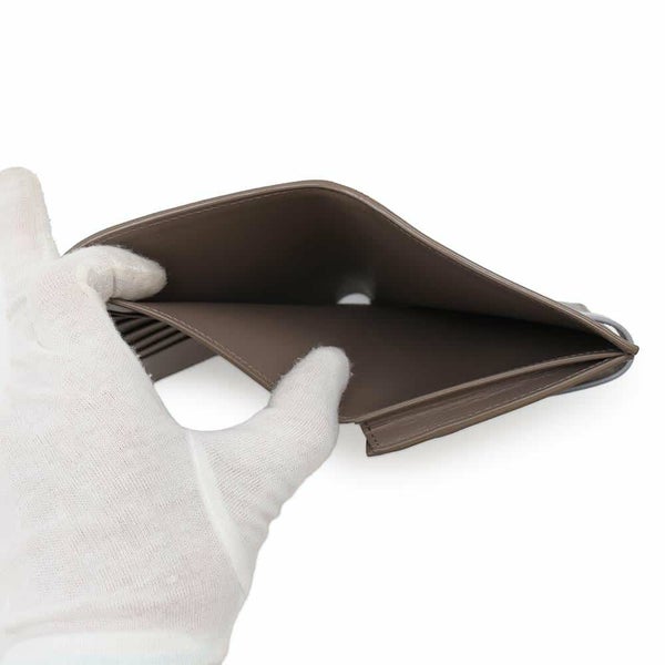 セリーヌ 二つ折り財布 ミディアム ストラップ ウォレット バイカラー 10B643BRU CELINE 財布