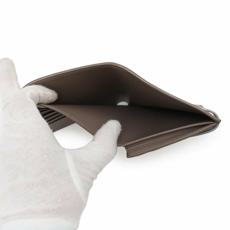 セリーヌ 二つ折り財布 ミディアム ストラップ ウォレット バイカラー 10B643BRU CELINE 財布