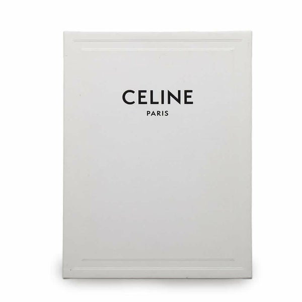 セリーヌ 二つ折り財布 ミディアム ストラップ ウォレット バイカラー 10B643BRU CELINE 財布