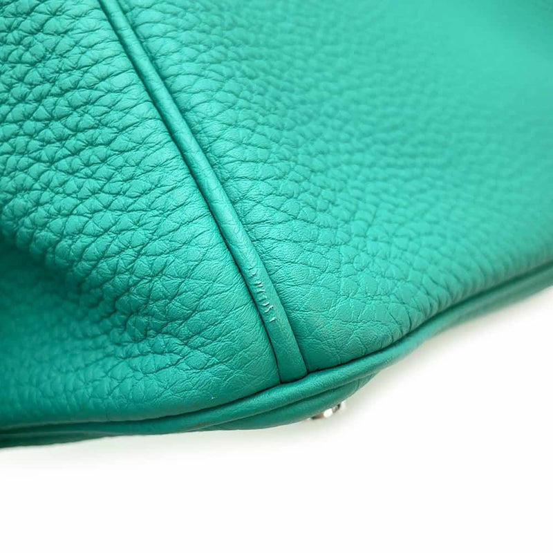 エルメス バーキン25 ヴェルソ ヴェールヴェロン/ブルーイズミール/シルバー金具 トゴ Z刻印 HERMES Birkin