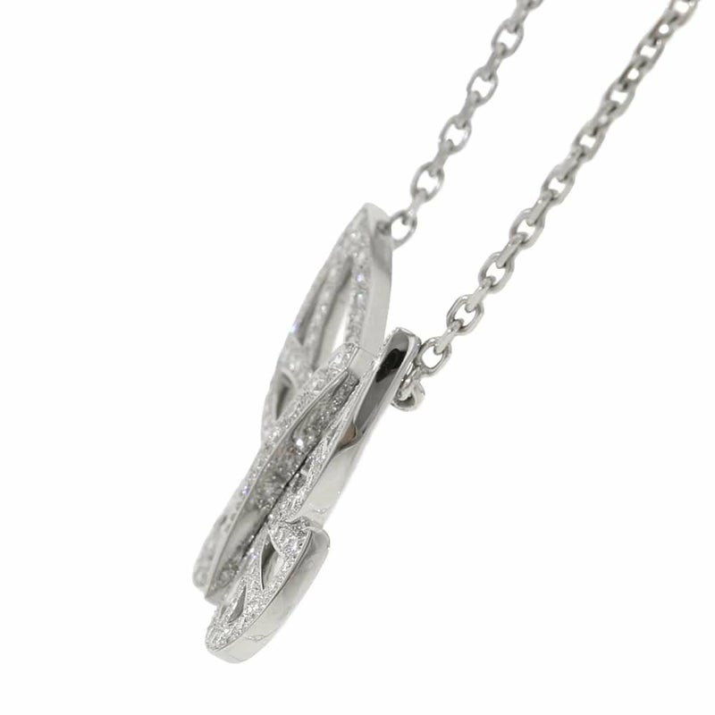 ヴァンクリーフ&アーペル ネックレス パピヨン ネックレス ダイヤモンド K18WGホワイトゴールド ペンダント ジュエリー