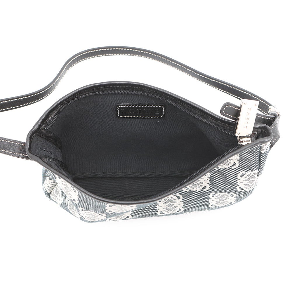 ロエベ ハンドバッグ アナグラム キャンバス/レザー LOEWE