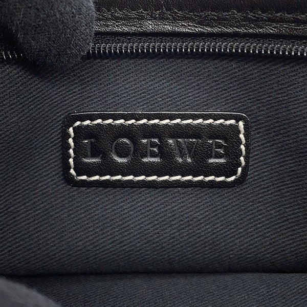 ロエベ ハンドバッグ アナグラム キャンバス/レザー LOEWE アクセサリーポーチ