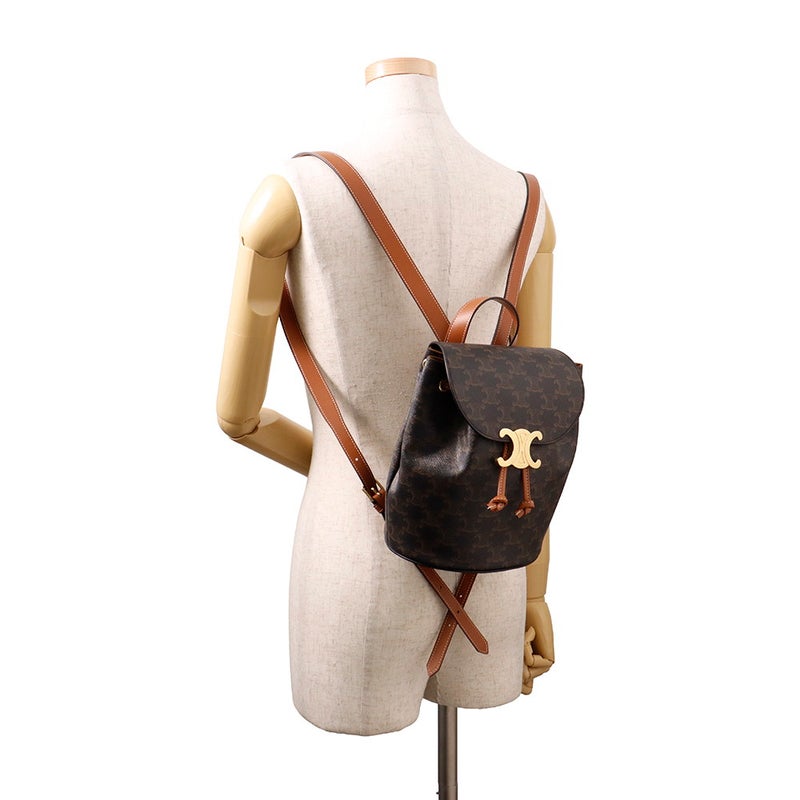 セリーヌ リュック トリオンフ ボニー PVC レザー CELINE バッグパック