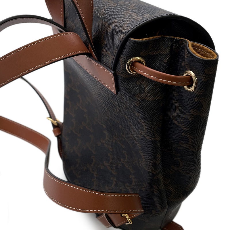 セリーヌ リュック トリオンフ ボニー PVC レザー CELINE バッグパック