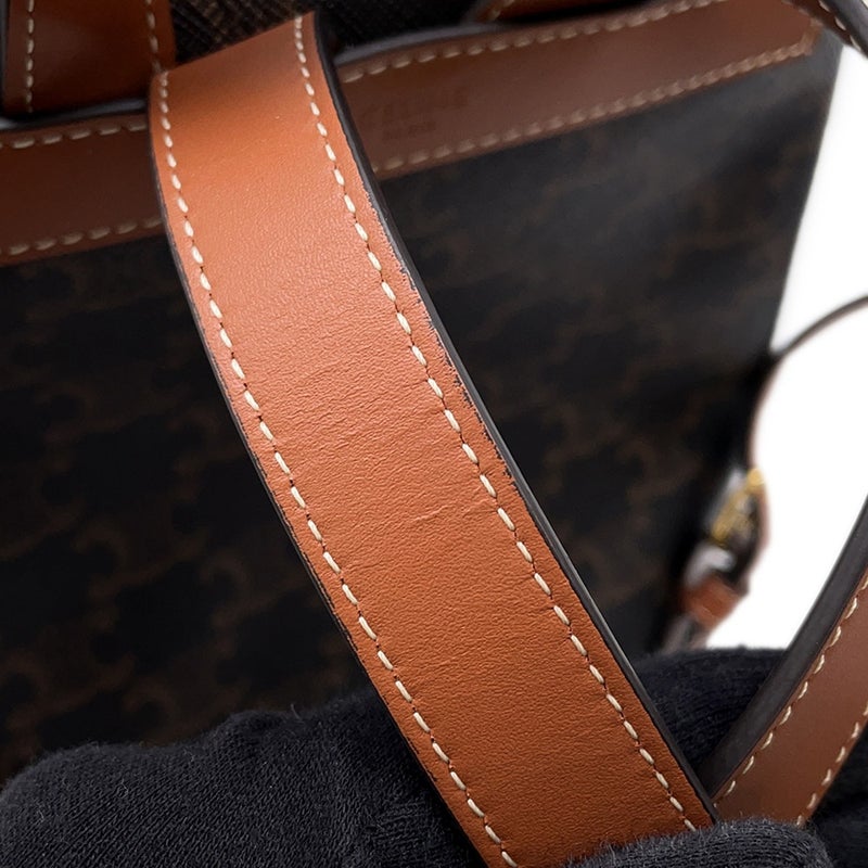 セリーヌ リュック トリオンフ ボニー PVC レザー CELINE バッグパック