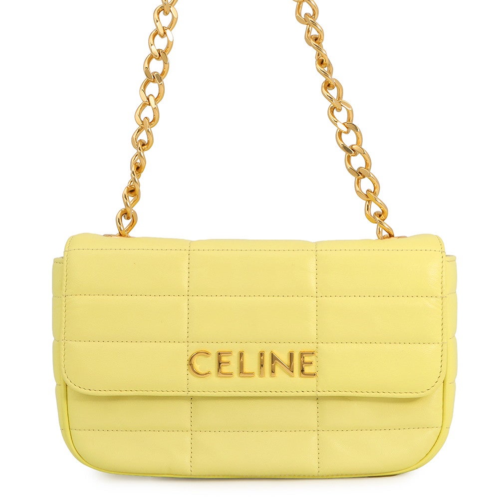 セリーヌ チェーンショルダーバッグ マトラッセ モノクローム 111273EPZ CELINE ワンショルダー セリーヌ チェーンショルダーバッグ マトラッセ モノクローム