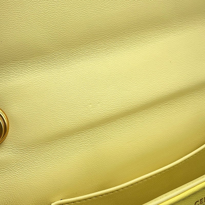 セリーヌ チェーンショルダーバッグ マトラッセ モノクローム 111273EPZ CELINE ワンショルダー