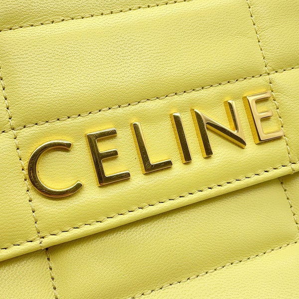 セリーヌ チェーンショルダーバッグ マトラッセ モノクローム 111273EPZ CELINE ワンショルダー