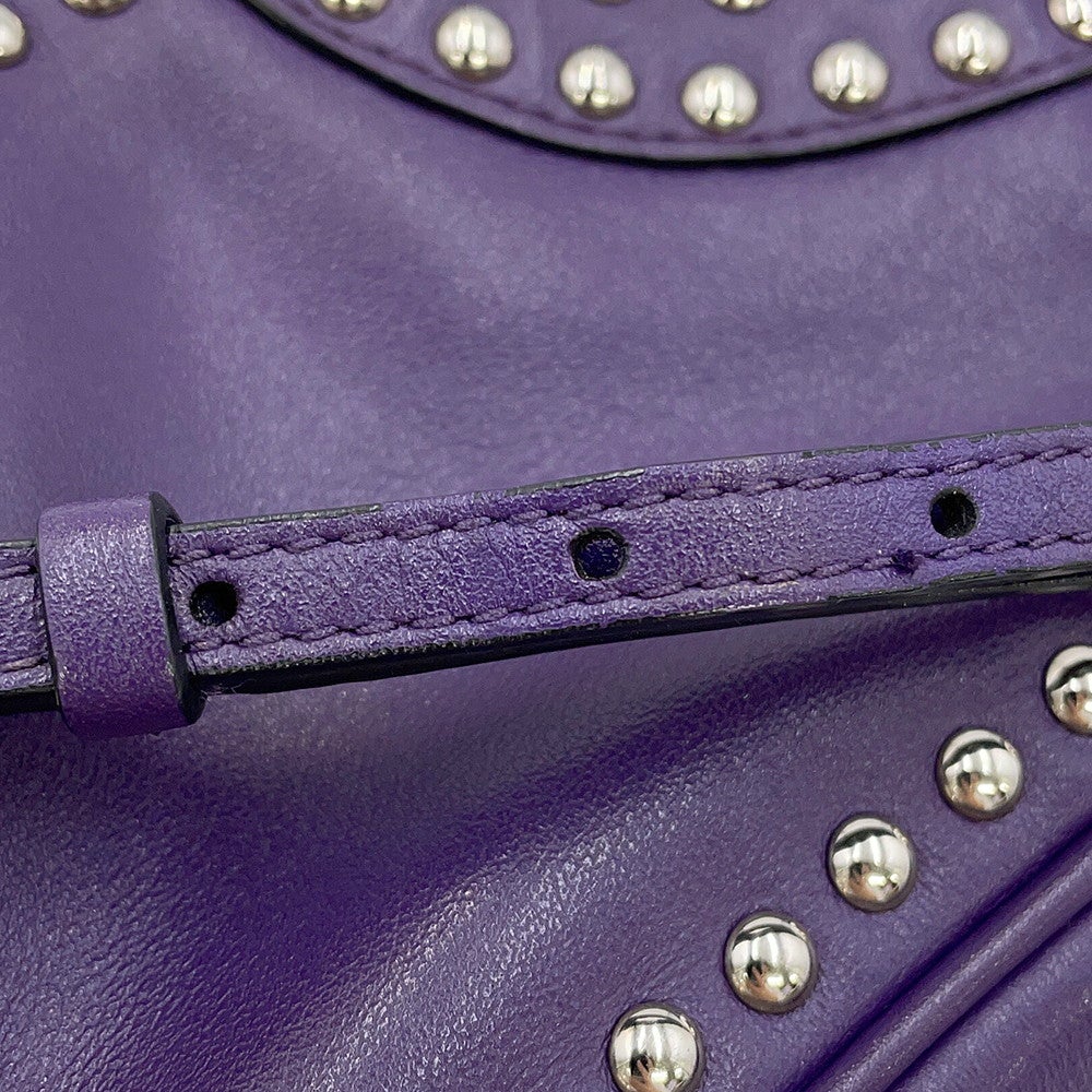 プラダ ショルダーバッグ カメラバッグ スタッズ レザー 1N1674 PRADA